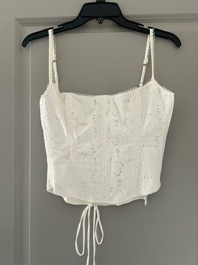 House of CB - White Broderie Anglais
Corset - XS